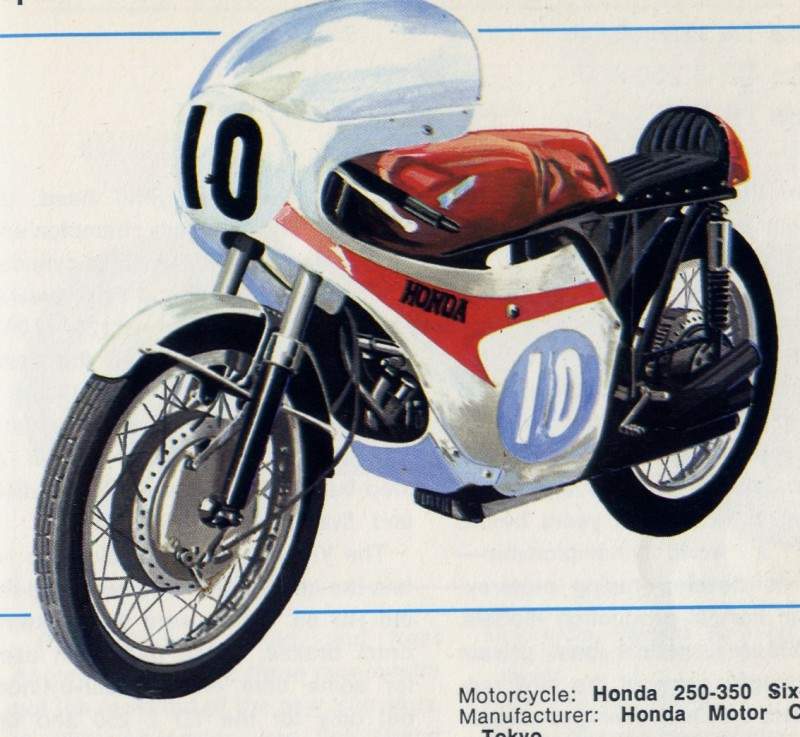 HONDA 6 CYLINDER 250 c.c. プラモデル HONDA 6 CYLINDER 250 c.c. プラモデル - メルカリ